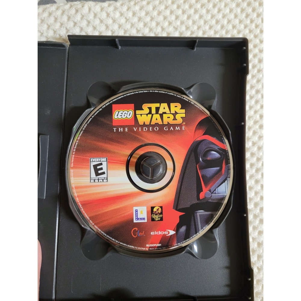 LEGO Star Wars The Video Game PC CD-ROM 2005 Eidos LucasArts Prequel Trilogy - Picture 2 of 5